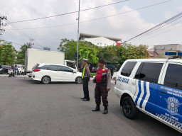 Personel Polsek Pabean Cantikan Laksanakan Patroli Antisipasi 3C di Jalan Jagalan hingga Pengampon