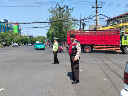 Polsek Pabean Cantikan Intensifkan Patroli di Jalan Bunguran, Antisipasi Kejahatan 3C