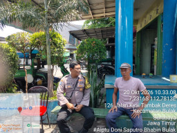 Bhabinkamtibmas Bulak Sambangi Perumahan Bogorami Indah, Ingatkan Kewaspadaan Curanmor