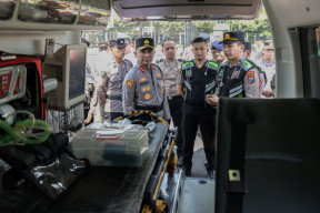 Perkuat Penanganan Karhutla, Polda Jatim Terjunkan Pasukan BKO Selama Sepekan
