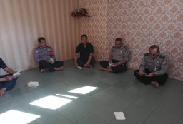 Polsek Pabean Cantikan Gelar Binrohtal Untuk Tingkatkan Keimanan & Ketakwaan