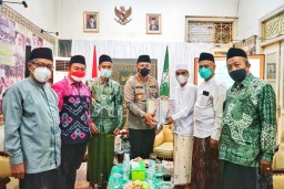 Kapolres Tanjung Perak Kunjungan Silaturahmi Ke Toga, Minta Dukungan Jaga Kamtibmas