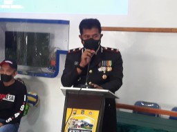 Kapolsek Asemrowo Kawal Pemberian Bantuan Sembako & Santunan Untuk Anak Yatim Terdampak Covid-19