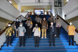 Kapolres Tanjung Perak & ITS, Gelar Rapat Kerjasama Penanganan Covid-19 Berbasis Aplikasi