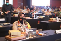 Kapolres Tanjung Perak Hadiri Rakor Pembahasan Keamanan Pilkada Jatim