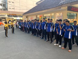 Polres Tanjung Perak Gelar Pelatihan Kesehatan Jasmani Untuk Peserta Casis Polri