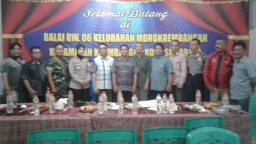 Kapolsek Krembangan Pimpin Rakor Bahas Prostitusi di Eks Lokalisasi Tambak Asri