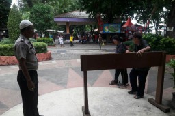 Polsek Kenjeran Lakukan Pengamanan Pengunjung THP