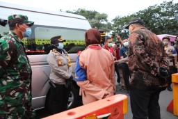 Kapolres Tanjung Perak Bersama Forkopimda Pantau Tiga Pospam Perbatasan