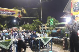 Kanit Binmas Polsek Krembangan Sosialisasikan Penerapan Protokol Kesehatan