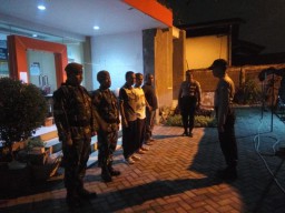 Polsek Asemrowo Tetap Laksanakan Tugas Pengamanan PPK