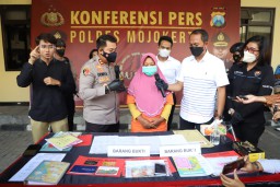 Polres Mojokerto Bongkar Penipuan Arisan Lebaran Senilai Rp 1 Miliar