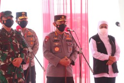 Panglima TNI, Kapolri dan BNPB Luncurkan Gerakan Mobil Masker di Malang