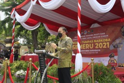Polrestabes Surabaya Musnahkan 39 Kilogram Sabun Dari 120 Orang Tersangka