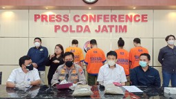 Ditresnarkoba Polda Jatim, Bongkar Sindikat Peredaran Narkoba Jaringan Internasional