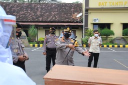 Polres Kediri Kota Bentuk Tim Pemulasaran Covid-19