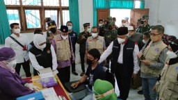 Forkopimda Jatim Tinjau Vaksinasi di Kampus IAI Al Qolam Malang