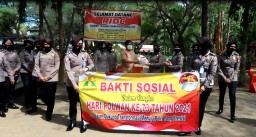 Menuju Transformasi Polri Yang Presisi, Polwan Sumenep Gelar Bakti Sosial di RIDC Batuan Dalam Rangka HUT Polwan Ke- 73.